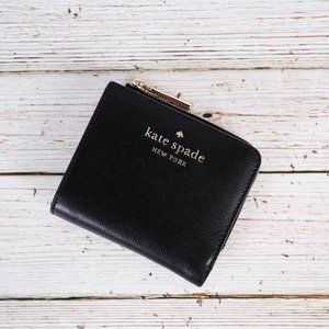 NWT Kate Spade Staci Small L-zip Bifold Wallet